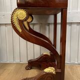 Small Restoration style mahogany console