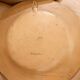 Vintage Mexican Hand Painted Terracotta Wall Plate - Amado Galvan - 1970s