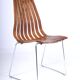 Set of 4 mid century dining chairs by Hans Brattrud for Hove Mobler
