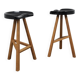 Pair of “Heidistool” barstools by Sebastian Wrong for Established & Sons, 2008