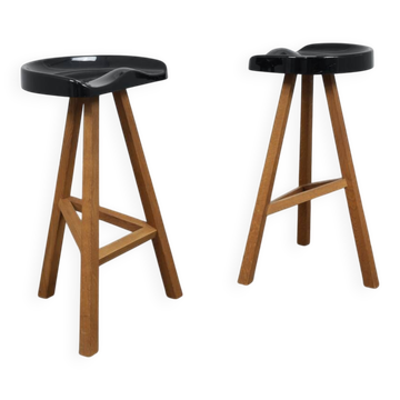 Paire de tabourets de bar « Heidistool » de Sebastian Wrong pour Established & Sons, 2008