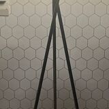 Lampadaire tripode métal année 80