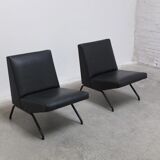 Pair of 'Visiteur' easy chairs by Pierre Guariche for Meurop, 1961