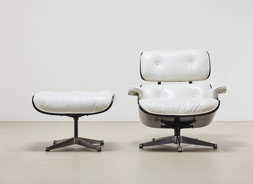 Charles & Ray Eames Lounge Chair + Ottoman by ICF for Herman Miller 60s/70s
