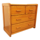 Vintage Gautier pine chest of drawers from the 70s 80s