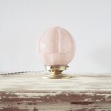Pink Clichy glass lamp