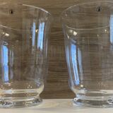 Duo of New Vases Tealight Holders in Crystal Glass Decorative Art Design