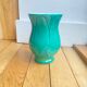 Emerald and gold vase