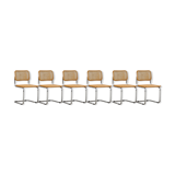 Dinning Style Chairs B32 By Marcel Breuer set 6