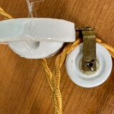 Suspension rises and falls in opaline