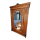 Antique 3-door wardrobe with mirror