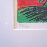 Lithograph signed and numbered by Beverloo Corneille 1991