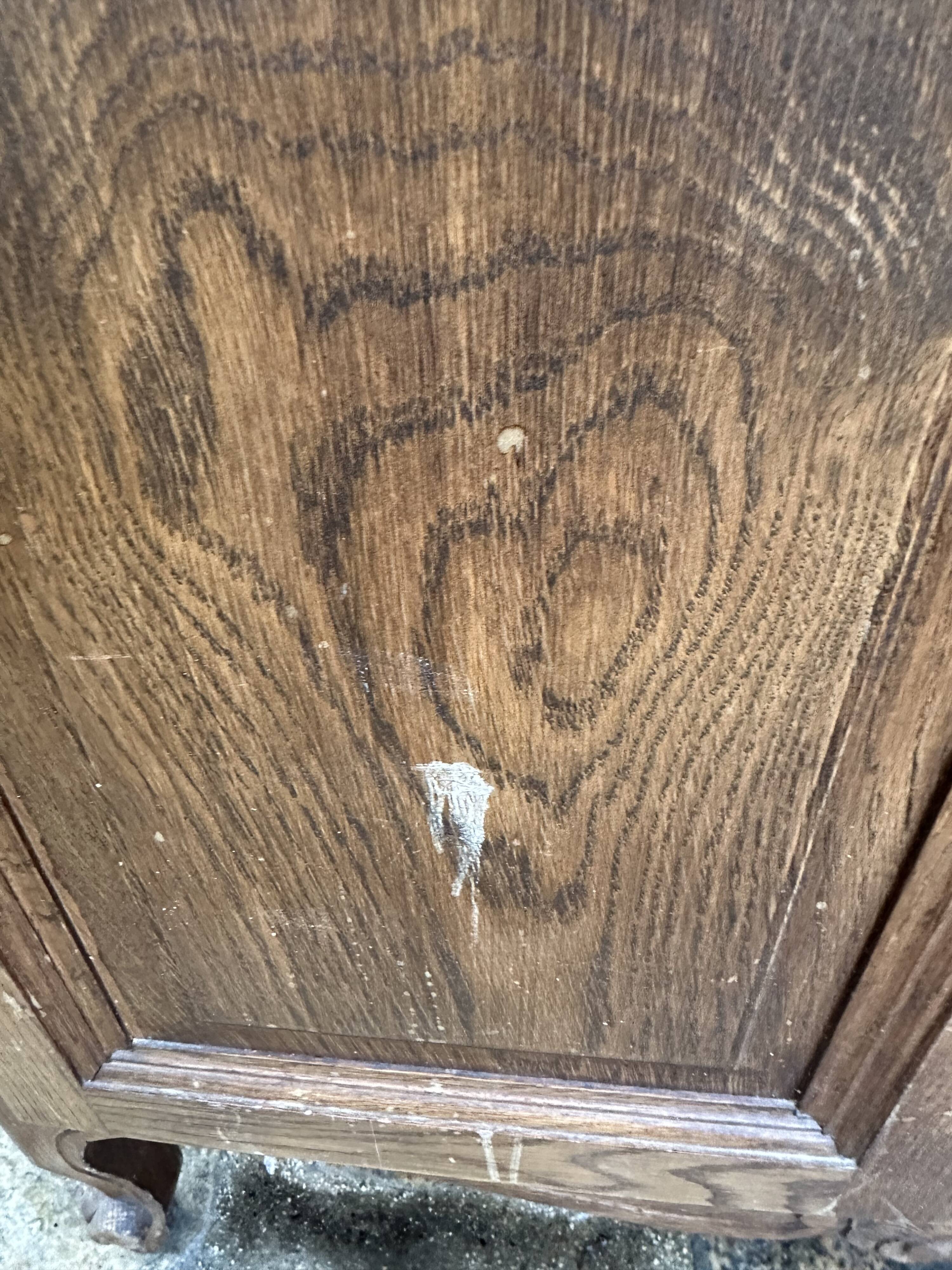 Rustic Louis XV style two-door sideboard
