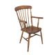 Scandinavian armchair "Pinnstol" in oak, Sweden, 1920
