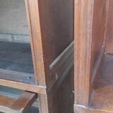 Large modular vintage display cabinet pierre cruiege for martin du