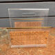Vintage 70s magazine rack in plexiglass. Home Dior