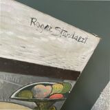 Large painting "forbidden fruits" signed