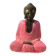 Buddha Meditation Statue Bali - pink edition