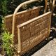 Wicker magazine door