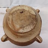 Terracotta jar with lid