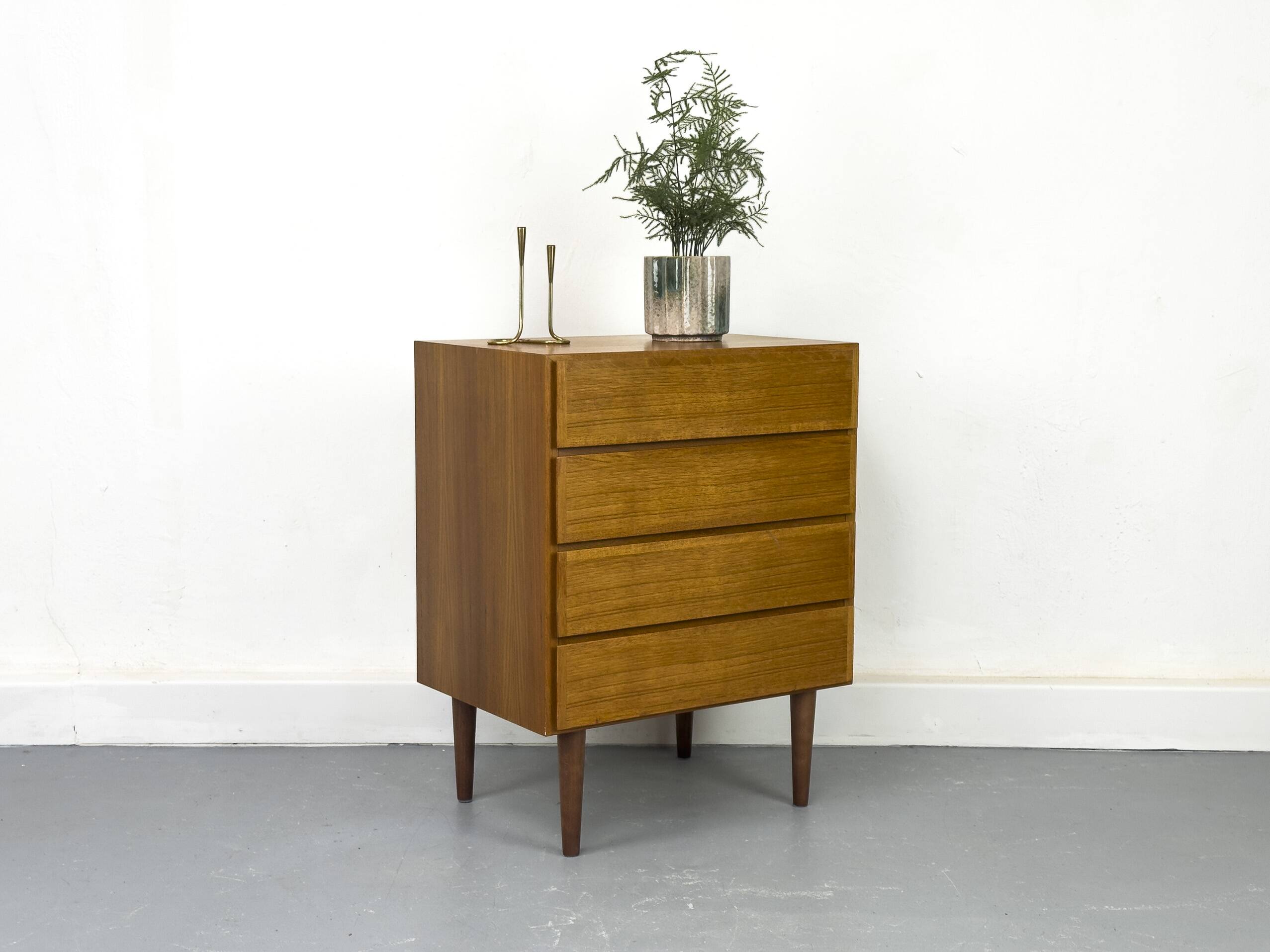 Teak chest of drawers from Omann Jun, 1960s