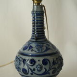 Lamp foot Sandstone blue Alsace/Germany XXth