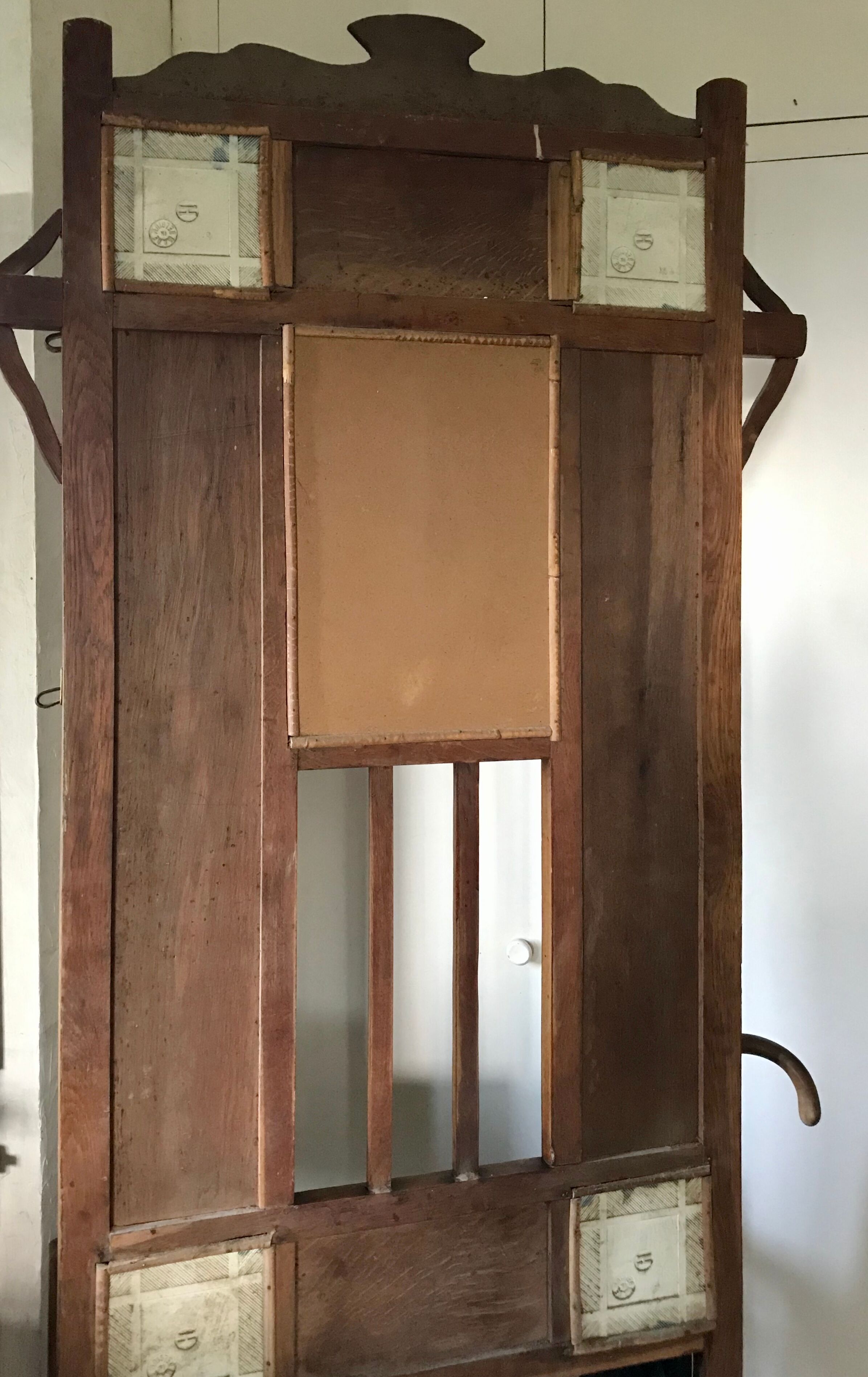 Clothing umbrella holder circa 1900