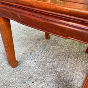 Set of 5 Chinese Ming chairs in solid rosewood – Engraved Shou pattern 70
