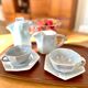 Vintage ceramic coffee service Idlas "felucca"