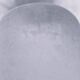 Noverdy white and blue glass paste lampshade