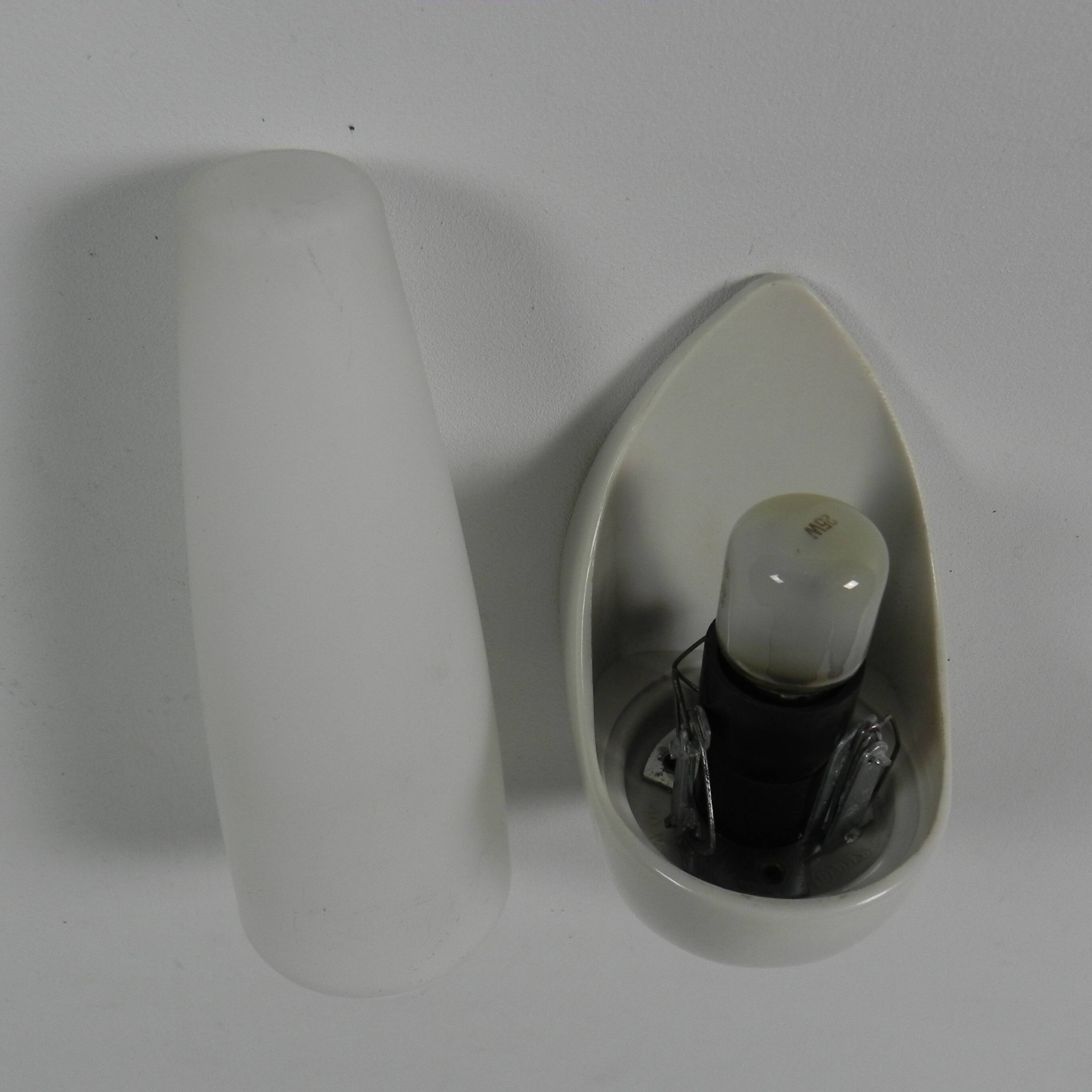 Bo Niko wall lamp in bakelite holder, 1960s