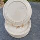 9 dessert plates Sarreguemines decor chardons