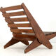1950s folding lounge chair