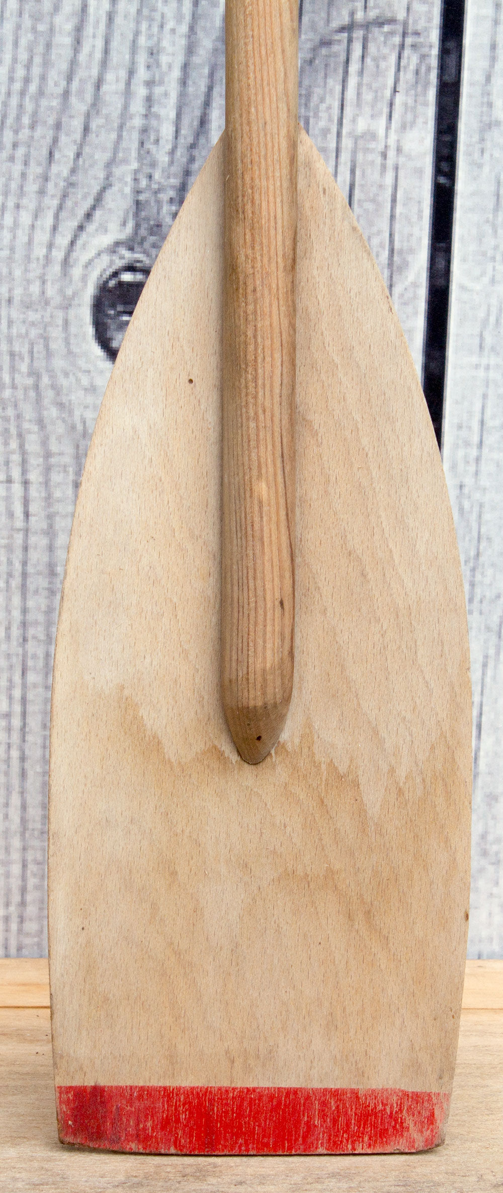 Old wooden paddle