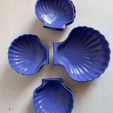 Shell-shaped ceramic service