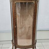 Louis XV style curved display case