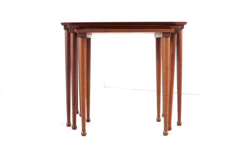 Jørgen Aakjær Jørgensen for Møbelintarsia nesting tables - danish design