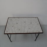 Vintage mimi set of tables with tiles