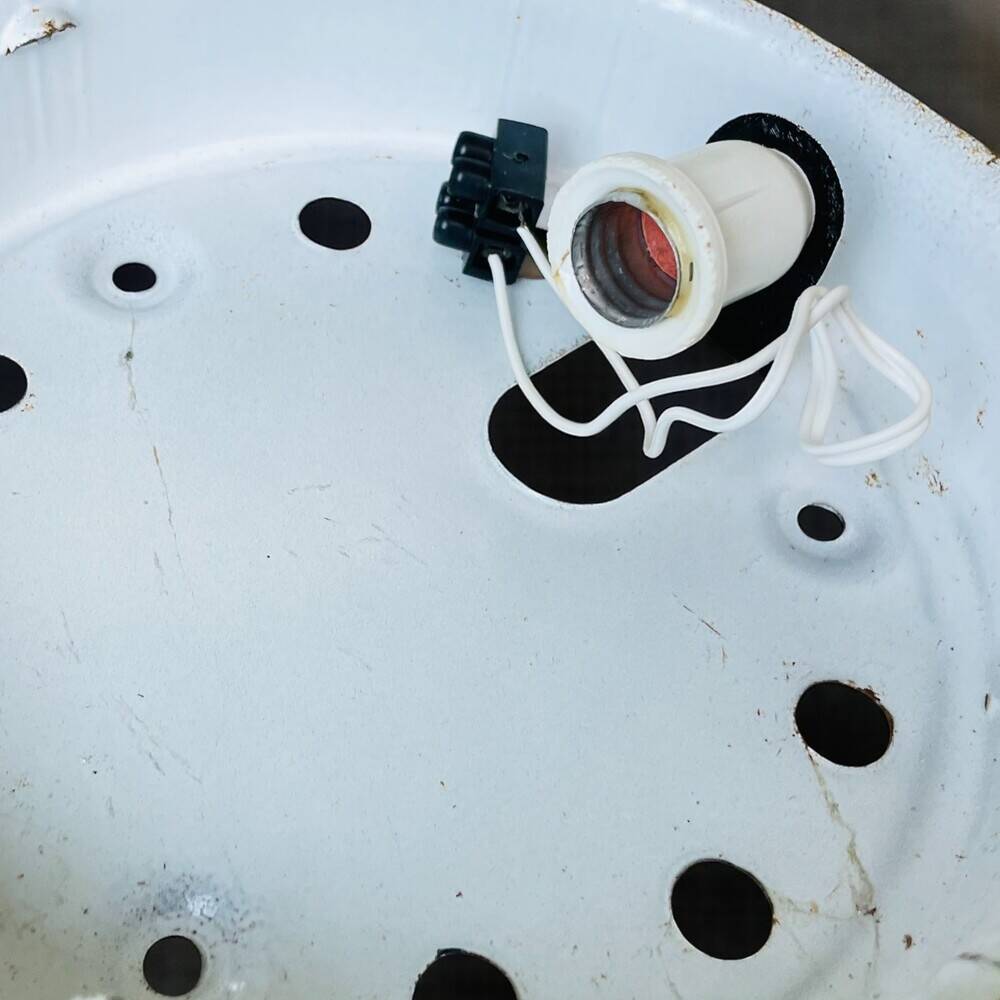 Glass flush mount ceiling or wall lamp