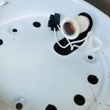 Glass flush mount ceiling or wall lamp