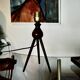 Vintage solid teak lamp by severin hansen 1960