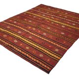 Turkish kilim rug, 227x173 cm, MYK-873