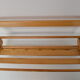Mid-century wall folding  hanger and shelf, 1960's.