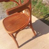 Baumann wooden armchair