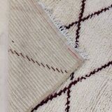 Handcrafted moroccan berber rug 178 x 152 cm