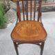 6 bistro chairs, pattern on the seat