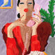 Illustration "Parler à moi même" -  50x70cm