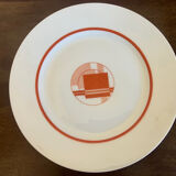 Set of 10 Art Deco plates