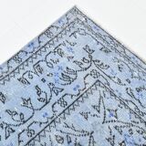 6x9 Soft Pastel Blue Turkish Vintage Rug, 189x284Cm SK 2052 FREE SHIPPING