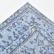 6x9 Soft Pastel Blue Turkish Vintage Rug, 189x284Cm SK 2052 FREE SHIPPING